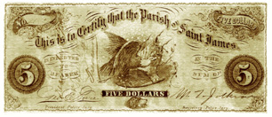 Confederate $5 bill found in Laura's family album